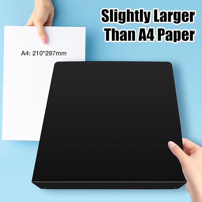 2 Pack Magnetic Bulletin Board Set, Magnetic Display Board, Small Desktop Magnet Stand, Contains Pen & 12 Magnet Clasps, for Home, School, Kitchen, Office Notice Display 12.6×11×2.6 inches