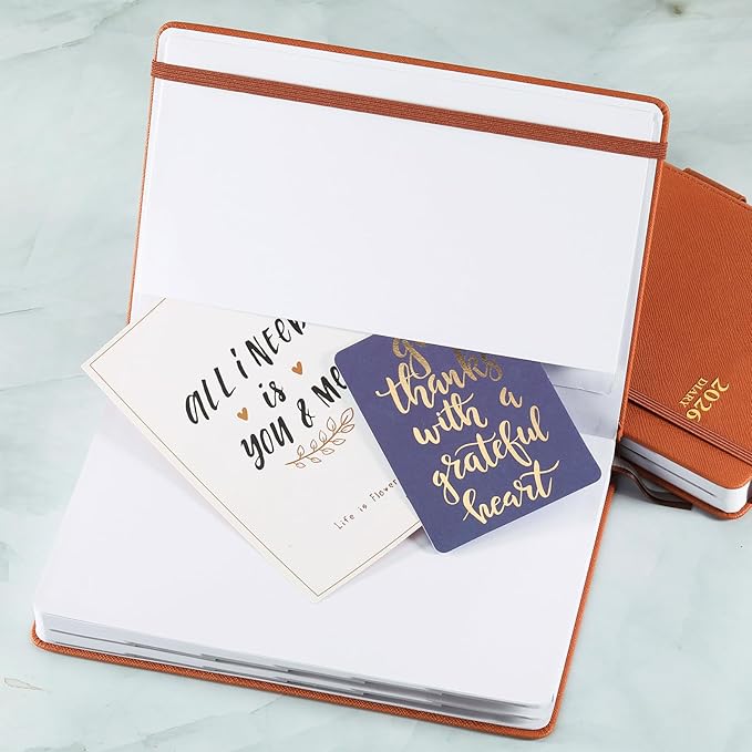 2026 Appointment Book & Planner - January 2026 - December 2026, Daily Hourly Planner, 5.75" X 8.25", 60-Minute Interval, Faux Soft Leather Cover, Premium Paper, Academic Calendar with Pen Loop, Inner Pocket