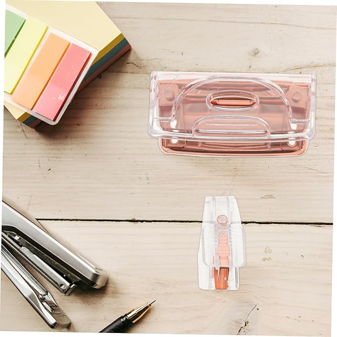 OSALADI 1Set Puncher Heavy Duty Staple Remover Portable Staple Puller for Efficient File Management Stylish Workspace