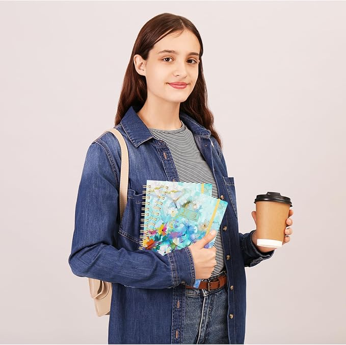 2027-2029 Monthly Planner/Calendar - 3 Year Monthly Planner 2027-2029, January 2027 - December 2029, 6.3" x 8.4", 36 Monthly Planner with Tabs, 29 Notes Pages, Hardcover, Inner Pocket - Oil Painting