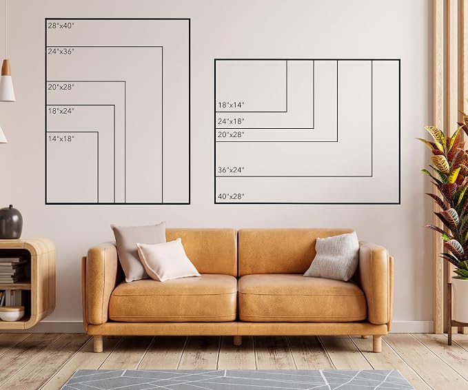 Acrylic Wall Premium Calendar with Black Hardware - Monthly and Weekly Board Family Planner - Dry Erase Family Calendar - Marker (36x24'' (Large) - Black Standoff)