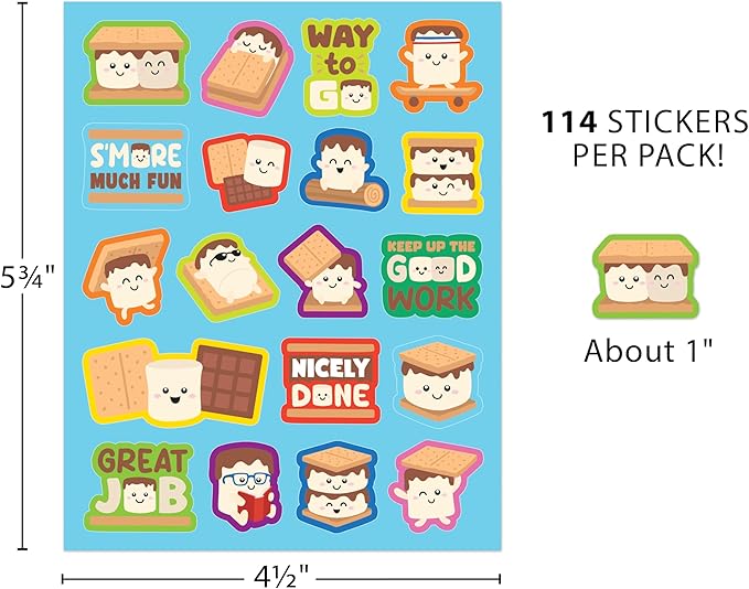 Teacher Created Resources S'Mores Smelly Stickers (TCR9451)
