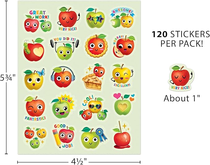 Teacher Created Resources Apple Smelly Stickers (TCR9449)