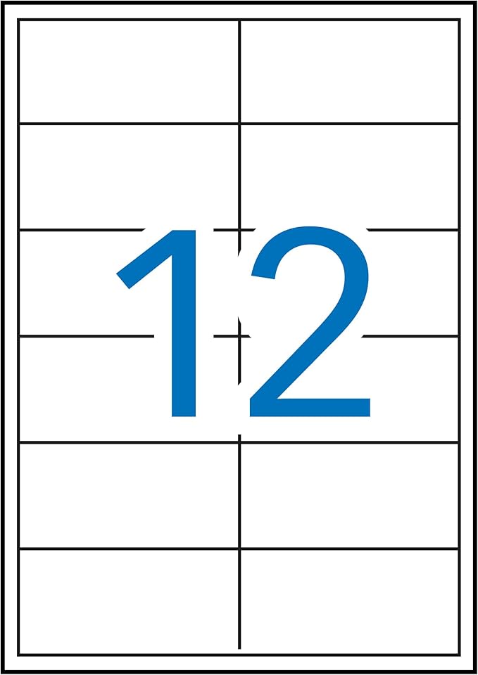 APLI 01784 printer label - printer labels (White, 97 x 42.4, A4)
