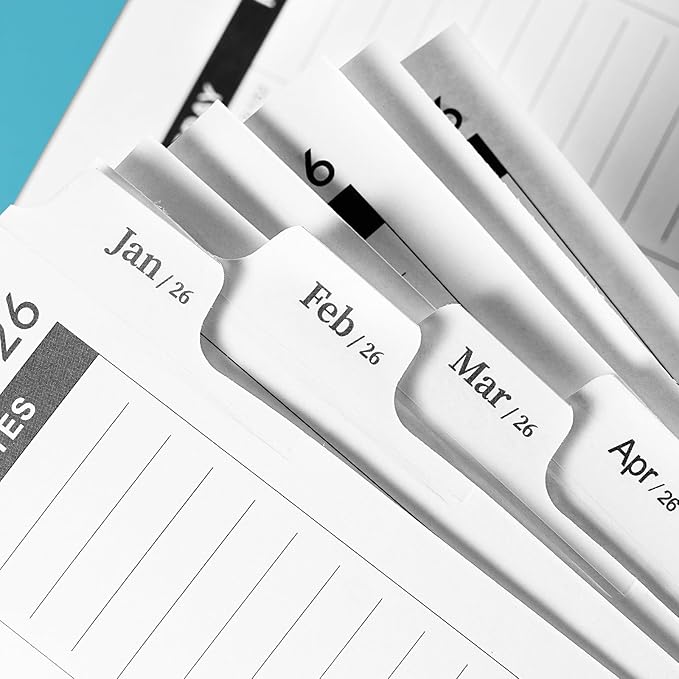 2026-2030 Monthly Planner/Calendar - January 2026 - December 2030, 5 Year Planner with Tabs, 6.4" x 8.5", 60 Monthly Calendar, Two-Side Pocket, 9 Notes Pages, Suitable for Long-Term Planning - Green