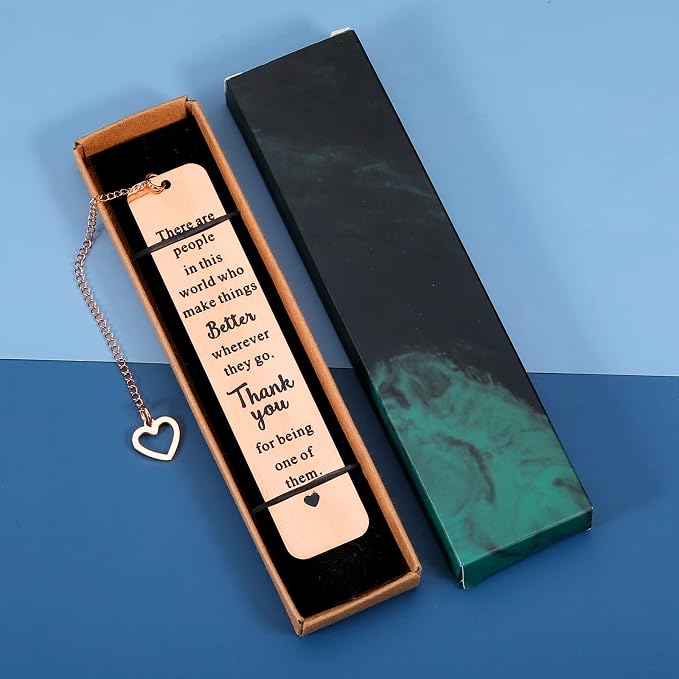 Thank You Gifts for Women Bookmark, Boss Day Gifts for Women Christmas Gifts for Women,Inspirational Employee Appreciation Gifts Bookmark,Bulk Gifts for Coworkers Lady Birthday Farewell Retirement