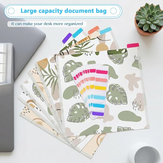 60PCS Scrapbook Paper Storage Organizer, 12x12 Inch Clear PP Scrapbook Paper Storage Organizers for Cardstock, Vinyl Paper, File