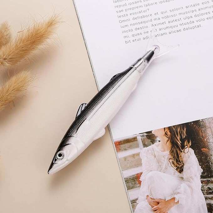 Cute Marine Series Ballpoint Pen Fish Styling Pen Black, Ballpoint Pens Pens and Refills Pens and Refills, Writing and Correction Supplies