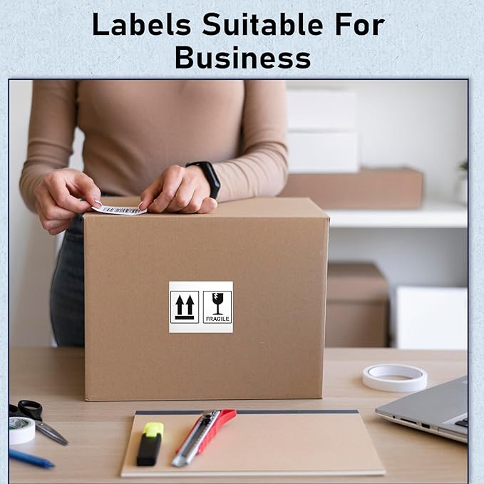 M110 Labels Compatible for M110/ M100/ M220/ N20/ M221/M421/241BT/243BT/, 1.96'' x 3.14'' (50x80mm), 100 Labels/Roll, for Address/Mailing/Barcode/Business/Office