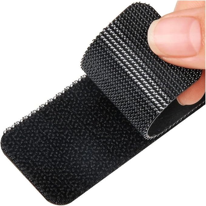 10PCS Invisible Car Mat Fastener Pads | Non-Slip Heat-Resistant Double-Sided Adhesive Hook & Loop Tape | Automotive Backed Adhesive Stickers for Secure Car Floor Mat Grip, Prevent Shifting(5x5cm)