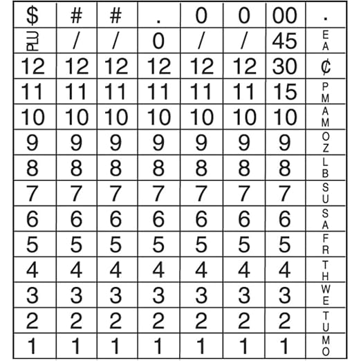Black Metal 1-Line, 8 Character Dating and Coding Label Gun