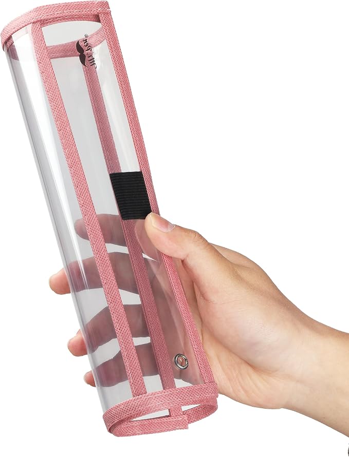 Mr. Pen- Reusable Dry Erase Pocket Sleeves, 10" x 14", 6 Pack, Pink Shades, Clear Plastic Paper Sleeves, Ticket Holders, Clear Plastic Sheet Protectors, Teacher, School, Classroom Supplies