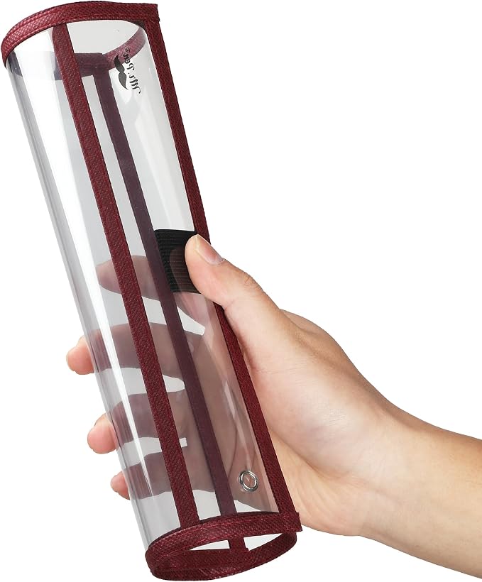 Mr. Pen- Reusable Dry Erase Pocket Sleeves, 10" x 14", 6 Pack, Sleek Dark Color, Clear Plastic Paper Sleeves, Ticket Holders, Clear Plastic Sheet Protectors, Teacher, School, Classroom Supplies