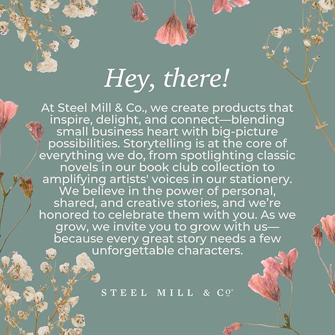 Steel Mill & Co Wicked Bookmark in Leatherette with Case, Theater Lovers Book Accessories (I Have Been Changed for Good)