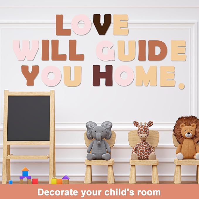150 PCS Large 6" Bulletin Board Letters Set,Boho Color Classroom Alphabet Cutout Letter for Bulletin Board Display Home School, A Great Helper to Inspire Students' Learning Interest