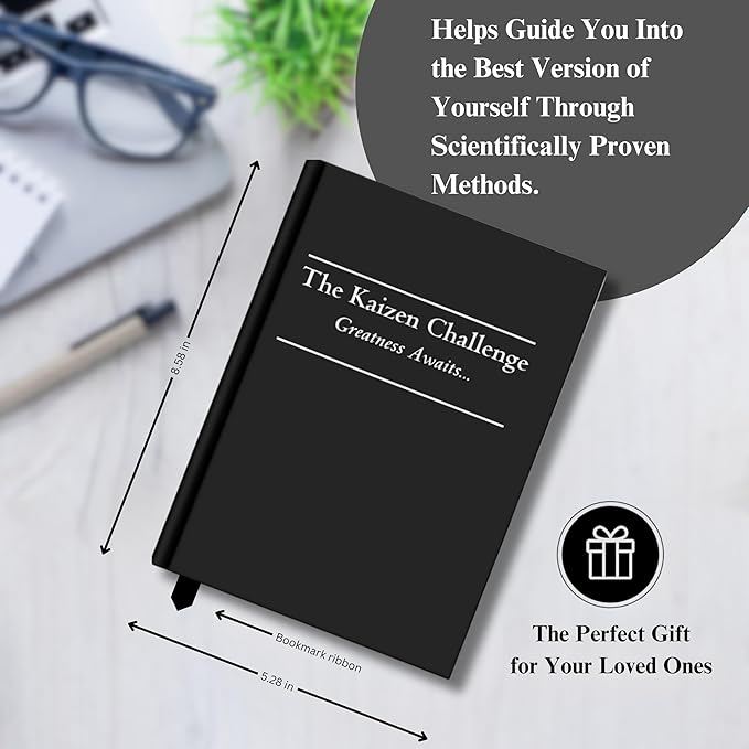 Self Improvement Journal for Men & Women - Daily Planner and Habit Tracker for Productivity, Discipline, and Mental Health - 20 Week Life Planner Journal