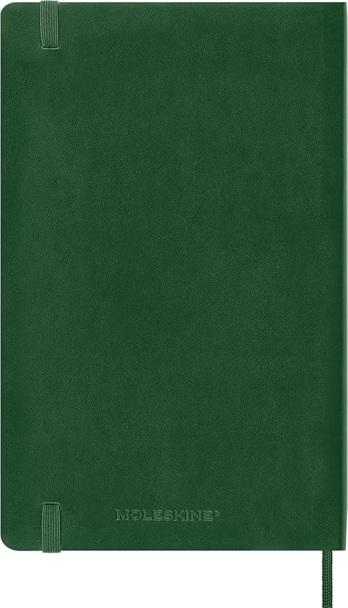 Moleskine Classic 12 Month 2025 Weekly Planner, Soft Cover, Large (5"x8.25"), Myrtl
