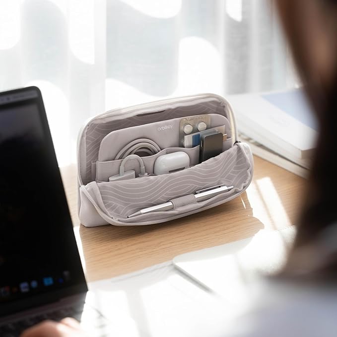 Orbitkey KonMari Desk Pouch - Stone