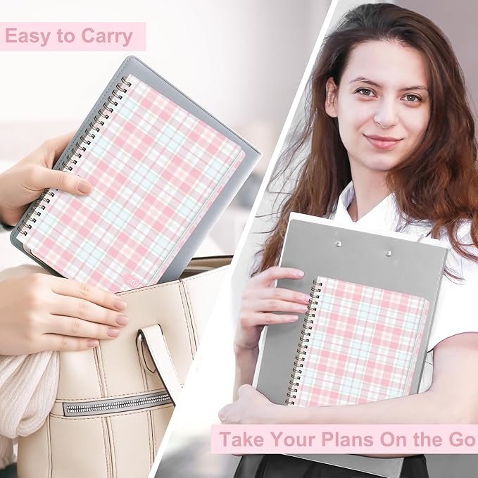 2026 Planner, Weekly and Monthly Calendar Planning Book, Jan 2026 - Dec 2026, Academic Agenda Planner for School Supplies and Office Desk Accessories - A5 (6.3" x 8.5")