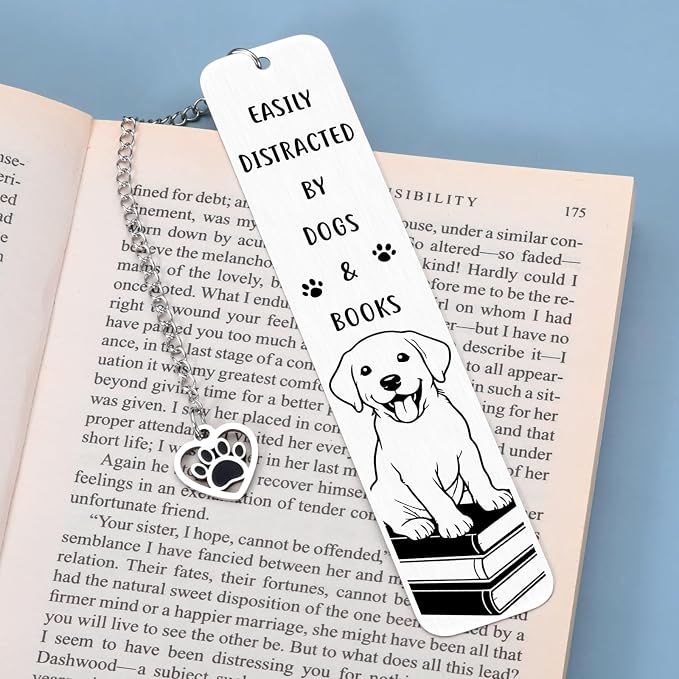 Labrador Retriever Gifts, Dog Lovers Gifts for Women Dog Lovers, Dog Gifts for Owners Men Women, Funny Bookmarks for Womens Men Stocking Stuffers for Christmas Dog Lovers Dog Mom Gifts for Women