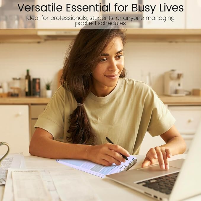 To Do List Notepad - To Do List Notebook for Work with 52 Sheets, Undated Daily Planner Perfect for Enhanced Productivity and Goal Achievement - Serene