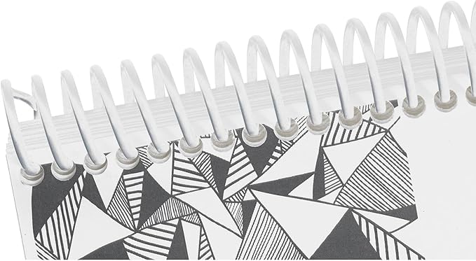 Accent Design Paper Accents DIY 8x8 Blank Calendar – 14-Month White Blank Calendar Sheets for Wall, Desk, or Planner – Undated Customizable Monthly Organizer