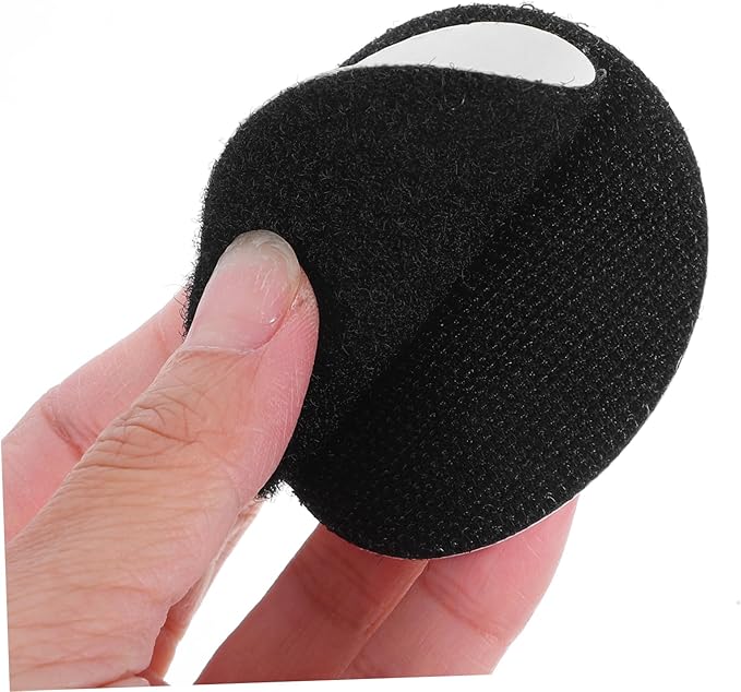Hemobllo 20pairs Sticky Hook and Loop Adhesive Dots Fasteners for Tablecloth Carpet Bed Fixation