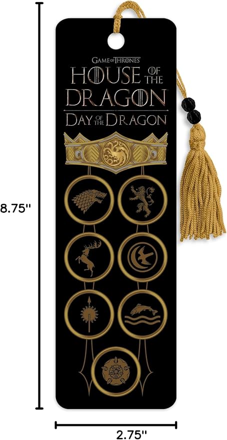 House of The Dragon Premier Bookmark Stationery