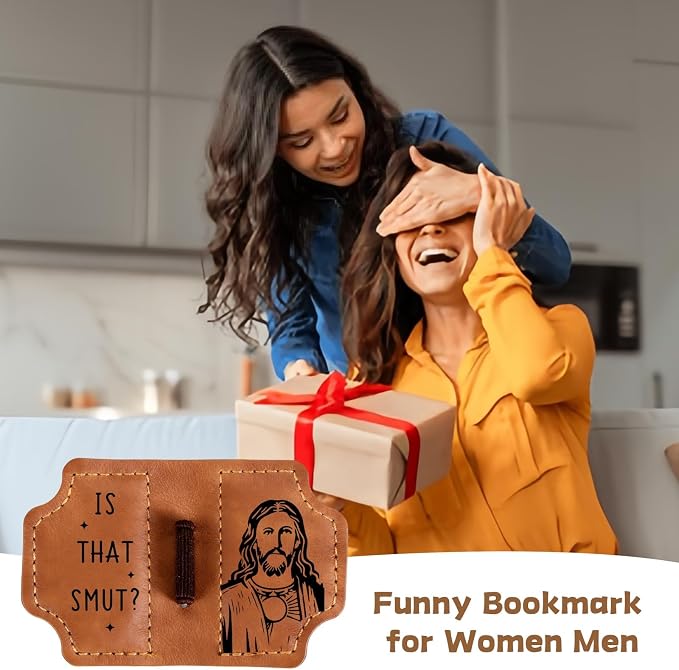 Jesus Easter Basket Stuffers - Confirmation Gifts for Teen Girls Boys Jesus Leather Bookmark Gifts for Women Funny Book Lover Gifts for Friends Easter Gifts for Women Religious Easter Basket Stuffers