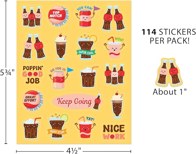 Teacher Created Resources Cola Smelly Stickers (TCR9453)