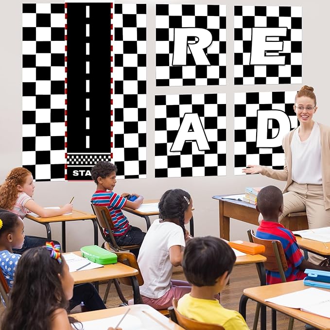 Black White Checkered Bulletin Board Paper Roll Black Plaid Bulletin Board Background Paper Back to School Classroom Decoration Poster for Art Craft DIY Home Office Classroom Supplies 17.7in x 20ft