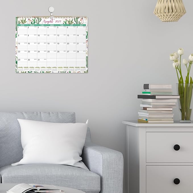 Calendar 2026-2027 - Wall Calendar 2026-2027, from July 2026 to December 2027, Perfect for School, Office & Home Planning, 14.75" x 11.5"