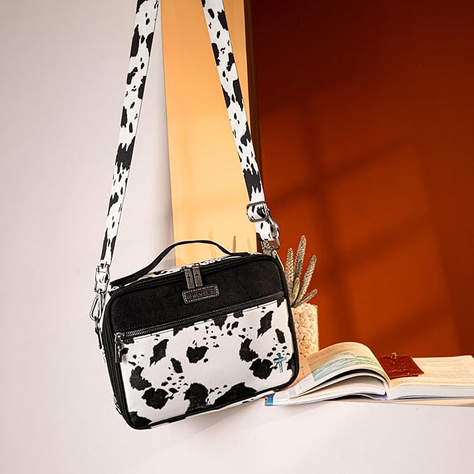 Montana West Bible Covers for Women Men with Leather Bookmark Carrying Book Case Church Bag Outdoor Bible Protective