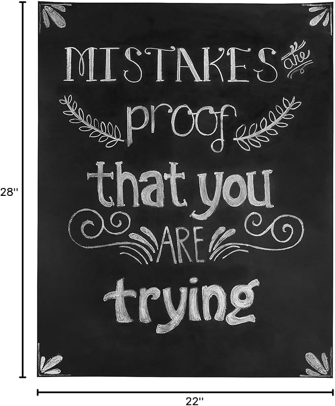 Pacon 18-Point Chalkboard Poster Board, 22" by 28", 25-Sheets (5350-1)