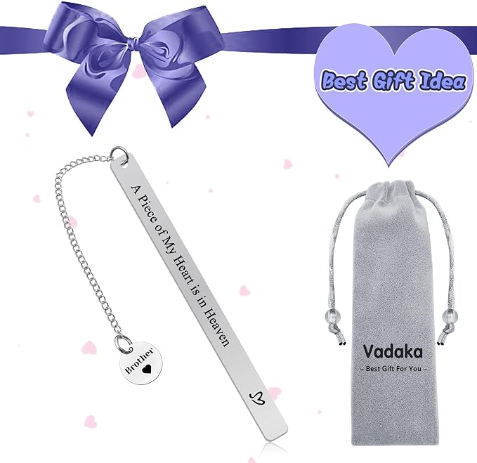 Memorial Gifts for Loss of Brother Sympathy Gift Bookmarks in Memory of Brother Gift Remembrance Gifts Bookmarks Bereavement Gifts Loss of Brother Condolence Gift Brother Memorial Gifts