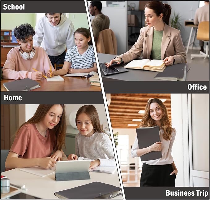 Expanding Organizer File Folder, Letter Size Expandable 8 Pockets Expanding Organizer Accordion File Folders with Labels A4 Paper Document Organizer for Home School Office Supplies