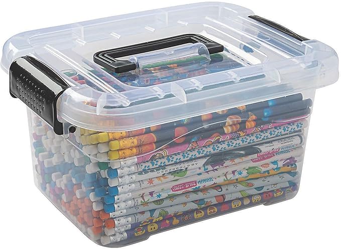 Fun Express Everyday Prints Pencil Asst W Tub - 240 Pieces - Educational And Learning Activities For Kids