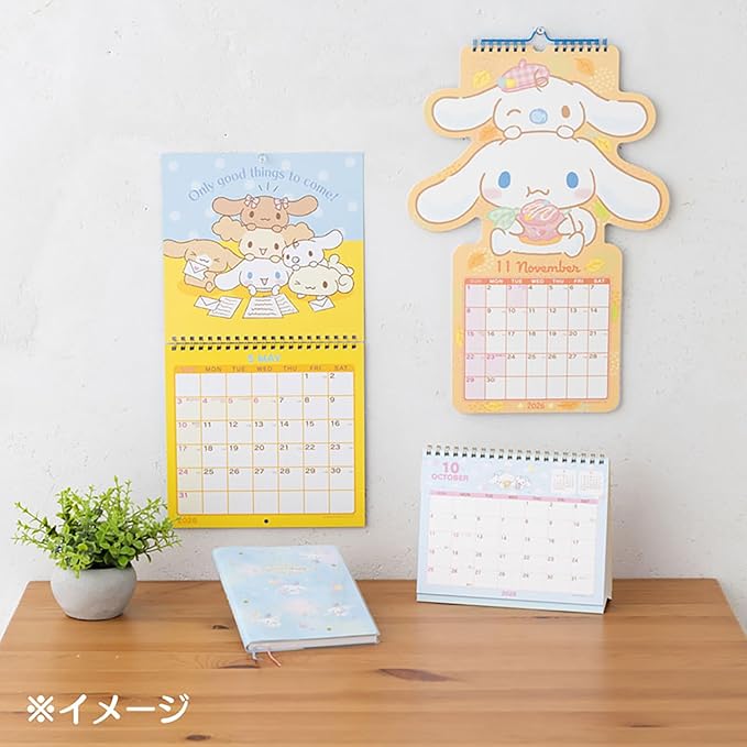 Sanrio Ring Calendar, 2026, Cinnamon Roll, Paper, Tabletop 622095