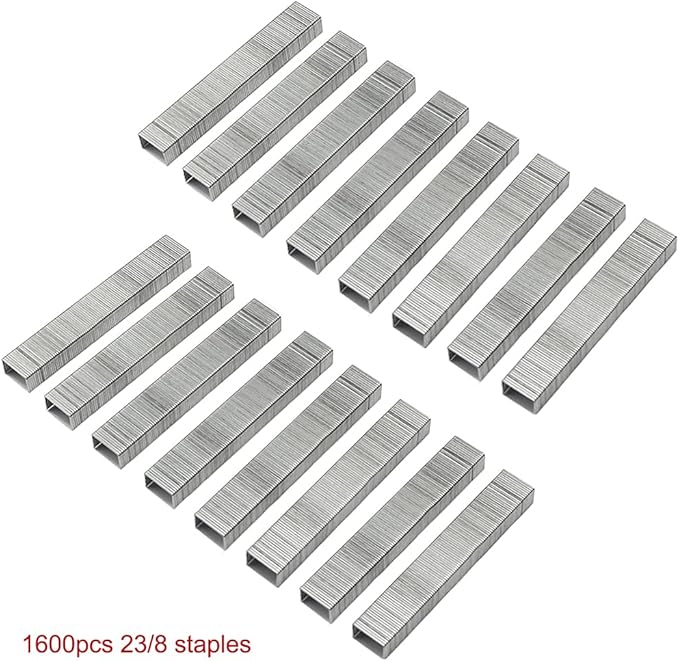 ID Card Slot Punch and Long Reach Stapler with 1600pcs Staples