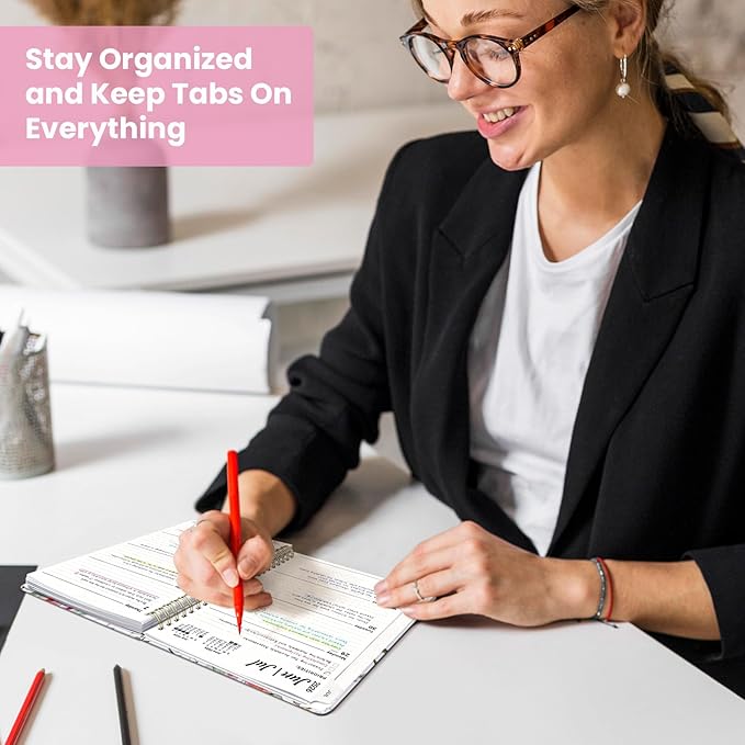 Planner 2026-2027, Monthly and Weekly Academic Planner July 2026 - June 2027, Hardcover Student Teacher Planning Agenda Calendar Book with Tabs, Perfect for Office School Supplies, A5 (6.3" x 8.5") - Songbird Bloom