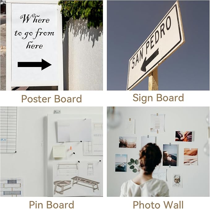 WEWLINE 24x36" White Foam Board (3/16" Thick), 5 Packs of Foam Core Board, Poster Board Perfect for Signage, Displays, Backdrops, DIY Projects & Office Use