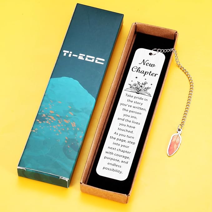 Coworker Leaving Gifts for Women, Retirement Bookmark for Women Men, Retirement Gifts for Woman, Going Away Farewell Gift for Coworkers, Graduation Gifts for Women Men