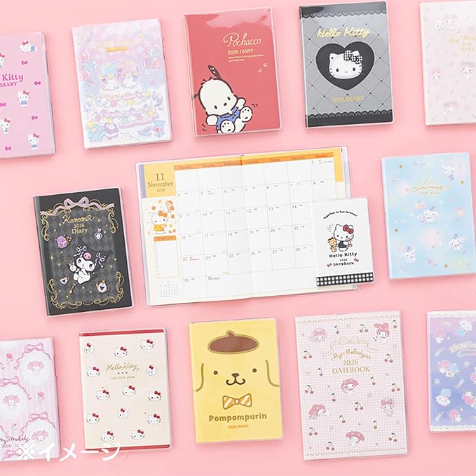 Sanrio B6 Diaries 623245 - My October Start Paper Melody - Planner Planner 623245