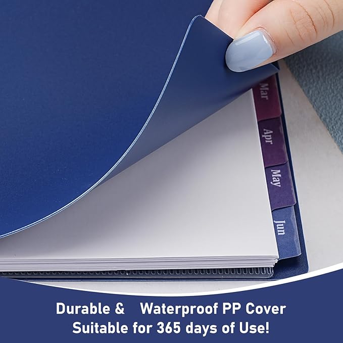 Planner 2026-2027 - Academic Planner from July 2026 - June 2027, 8" x 10", Calendar Planner 2026-2027, Weekly and Monthly Planner Spiral Bound, Flexible Cover, To-Do List, 12 Monthly Tabs