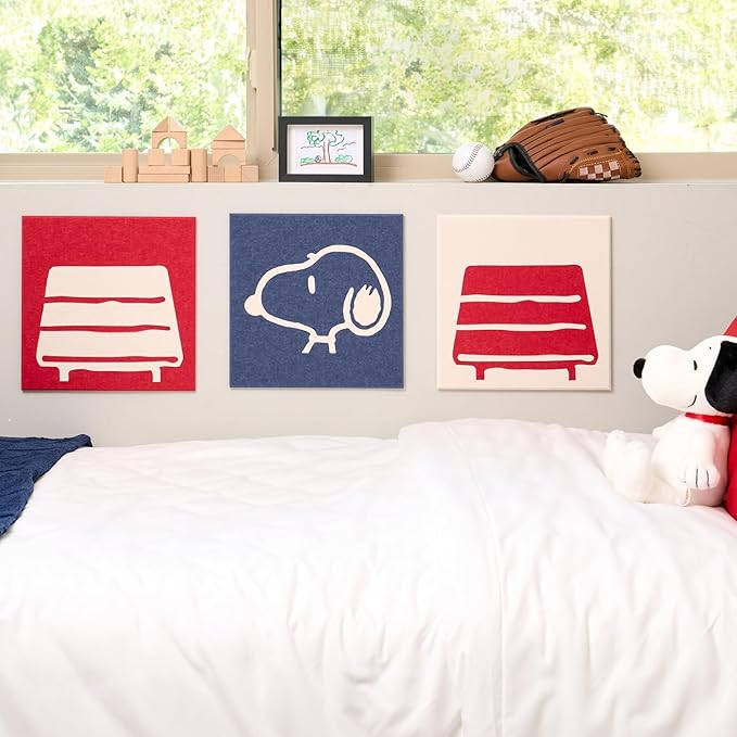 felt right Charlie Brown Collection It’s Snoopy Indigo, Peanuts Room Decor, Snoopy, Home Decor, Felt Wall Panels, Decorative Bulletin Board, Easy Gift Idea, Pin Board, Collectibles
