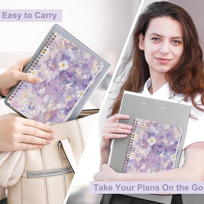 2026 Planner, Weekly and Monthly Calendar Planner Agenda, Jan 2026 - Dec 2026, Planning Academic Book, Office Desk Accessories and School Supplies - A5 (6.3'' x 8.5'')