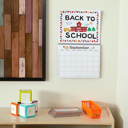 Colorations Decorate Your Own Calendar- Set of 12