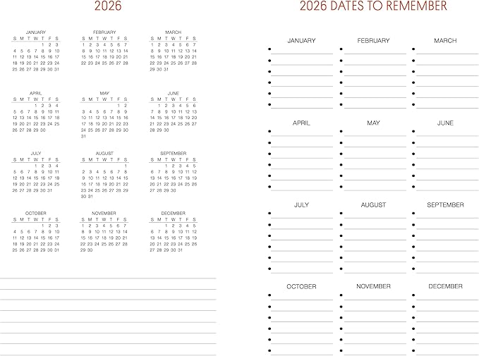 The Art of Blooms 2026 Weekly & Monthly Planner, 12-Month Calendar with Botanical Artwork & Travel-Inspired Illustrations, 2026, 6" × 9"