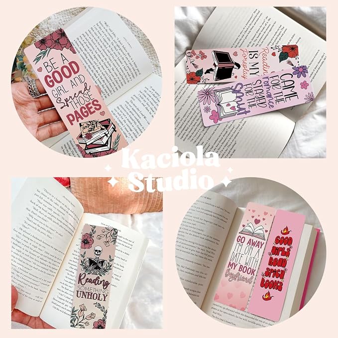 Kaciola 10PCS Funny Bookmarks for Women, Spicy Fairytale Theme Book Marks Bookish Items Gift, Cute Bookmarks for Women Booklovers Teachers Adults Reading