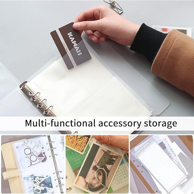 Zelten Refills/Loose Leaves for B5 Cover Ring Binder/Personal Organizer/Planner(B5 26 Holes, Blank 120 Sheets)